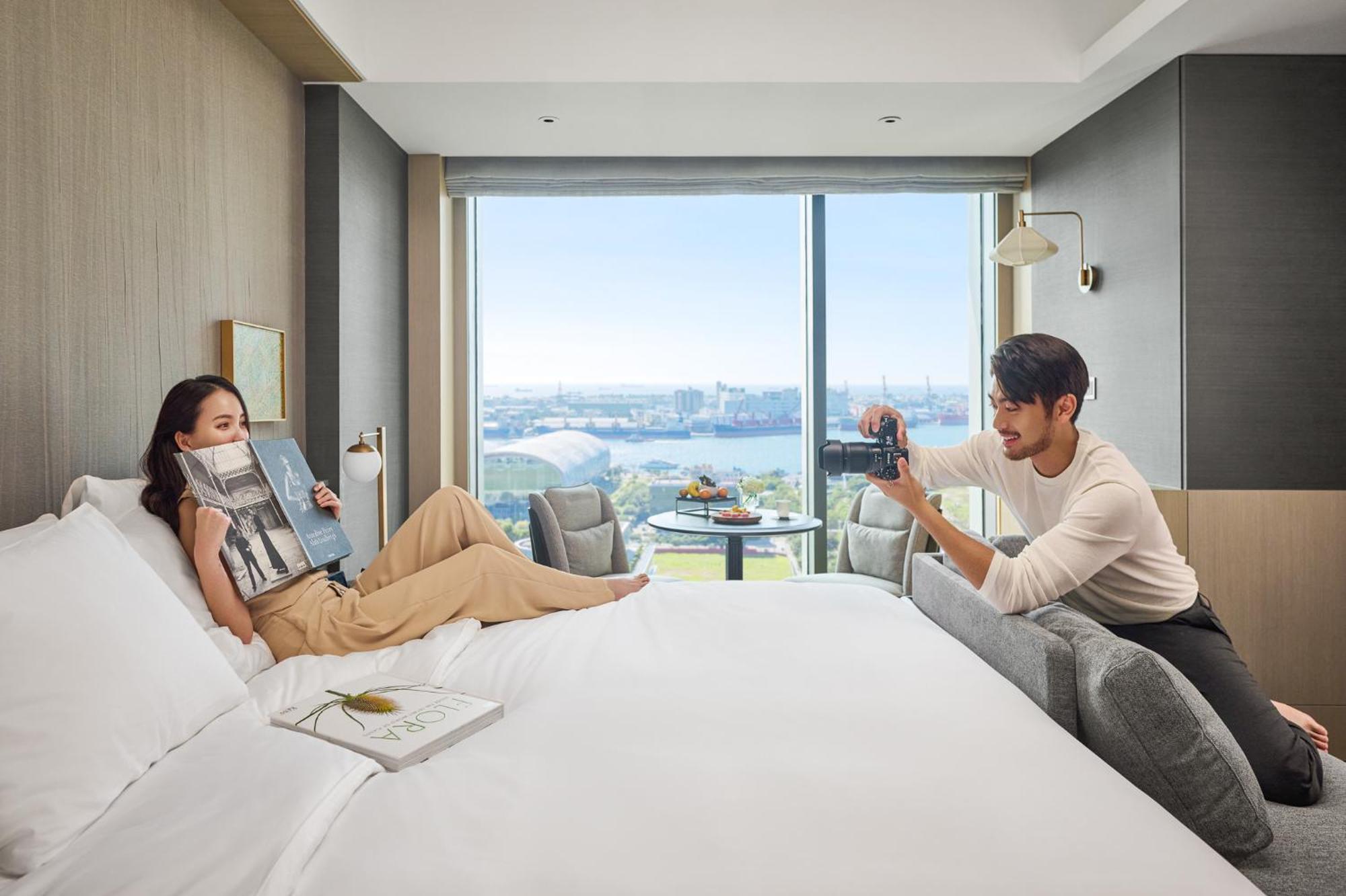 Intercontinental Kaohsiung By Ihg Hotel ภายนอก รูปภาพ Deluxe Room